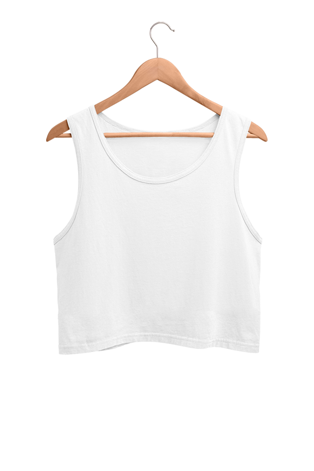 Ribbed Tank Crop Top - Solids