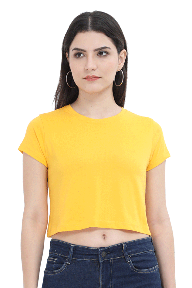 Women Crop Top - Solid