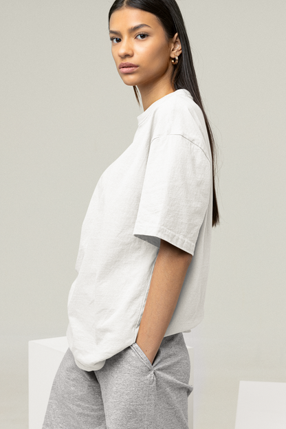 Plain White Relaxed Soft Fit - Unisex