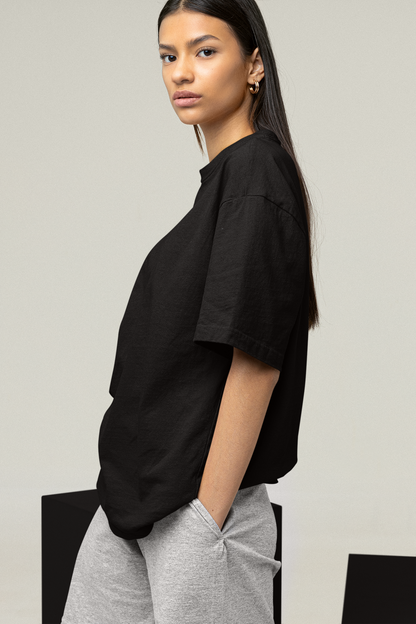 Plain Black Relaxed Soft Fit - Unisex