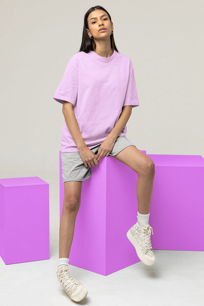 Plain Lavender Relaxed Soft Fit - Unisex